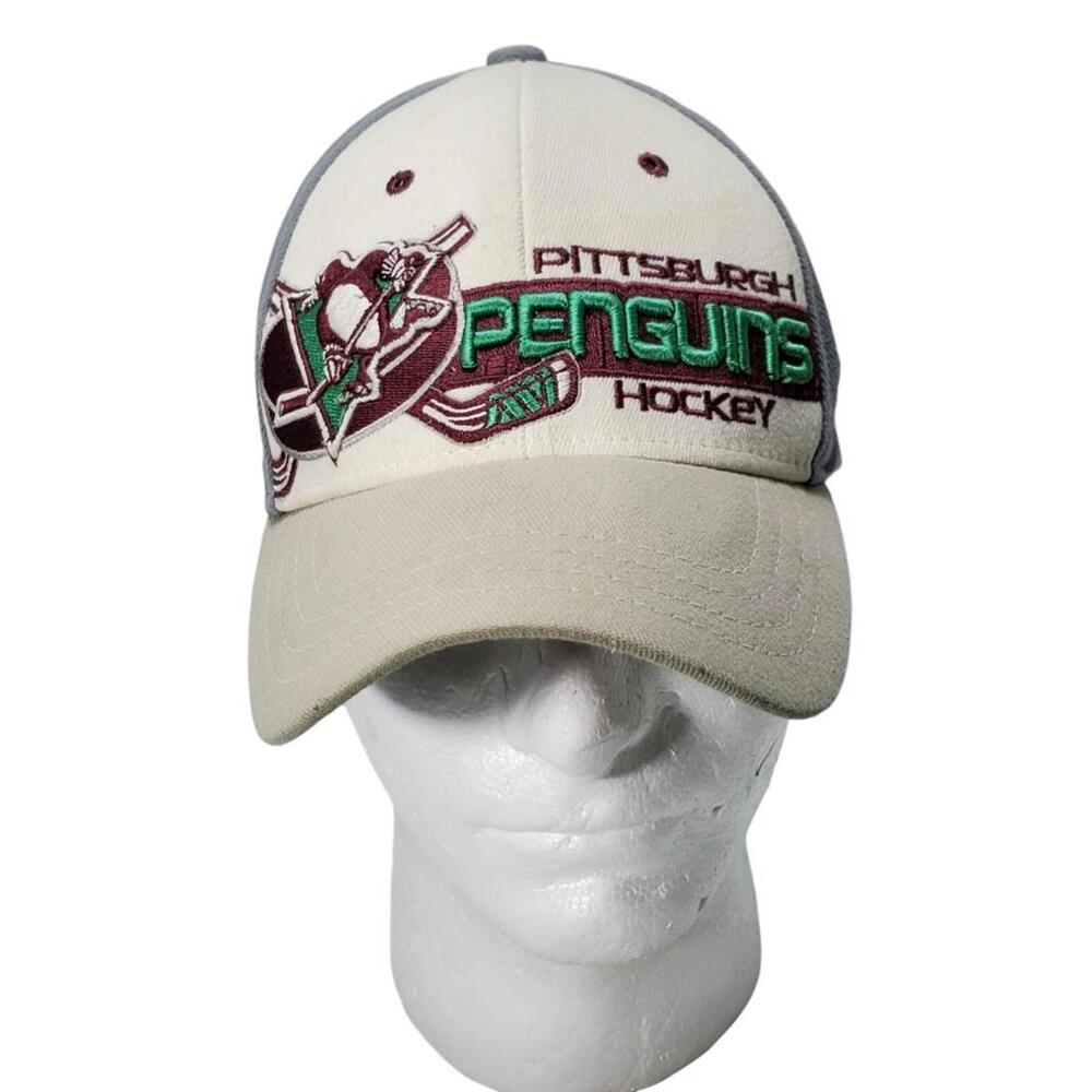 Pittsburgh Penguins NHL Hockey Zephyr Fitted Hat Cap Size M/L